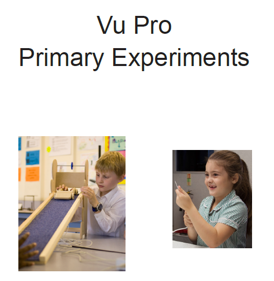 Vu Pro Primary Experiments (Free!)
