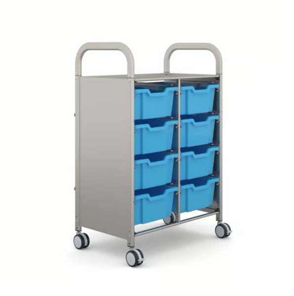Callero Plus Double Trolley 8 Deep Trays