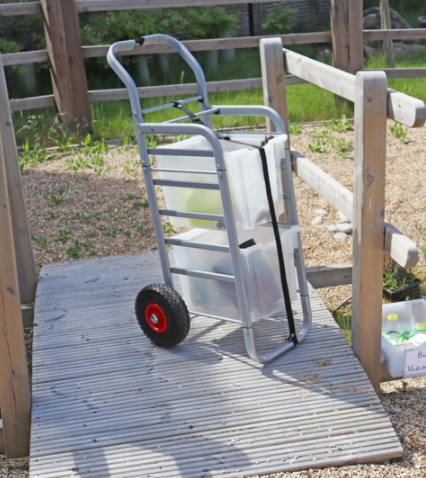 Callero Rover Trolley 2 Jumbo Trays