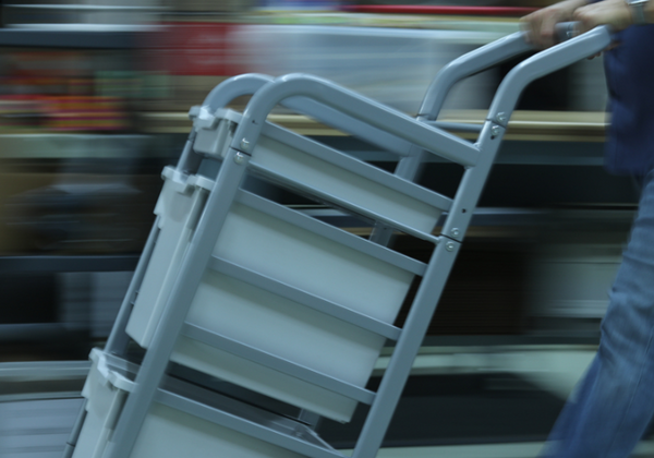 Callero Rover Trolley 2 Jumbo Trays