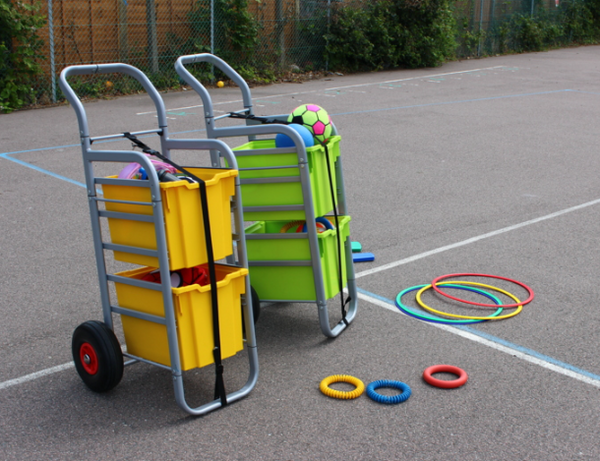 Callero Rover Trolley 2 Jumbo Trays