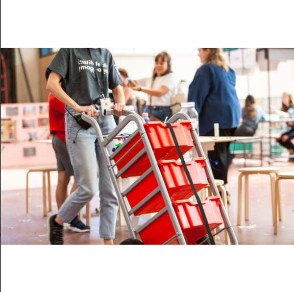 Callero Rover Trolley 3  Deep Trays