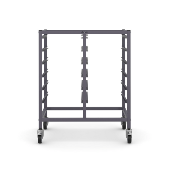 Science Bench Height Double Gratnells Grey Trolley 12 Runner Pairs