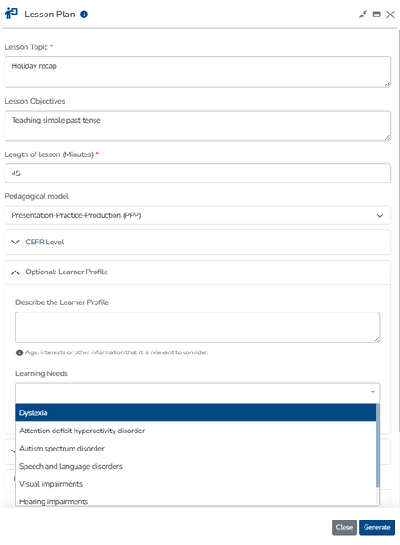 TeacherMatic Language Teaching Edition - generators