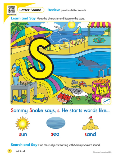 Friendly Phonics - Level 1 - Student Books (Set of 2)