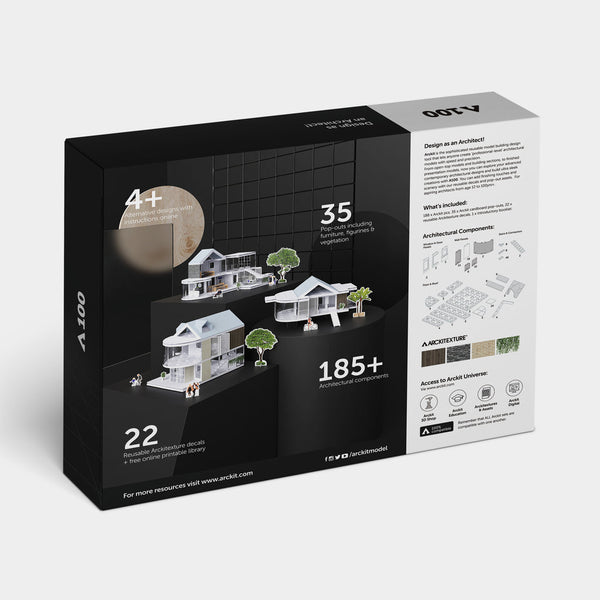 Arckit 100 sqm. Architectural Model Building Kit