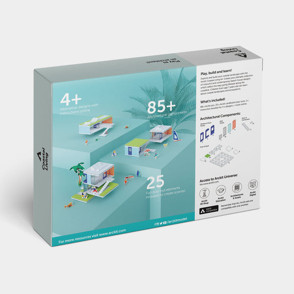 Arckit Coastal Living  Model House Kit