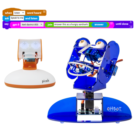 Ohbot (with course materials)