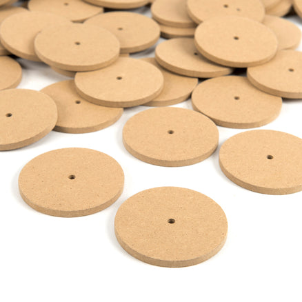 Wooden Wheel Pack (100 units), 5mm hole