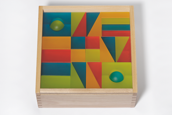 Lumi Building Blocks: Colourful/ Pastel/ Translucent