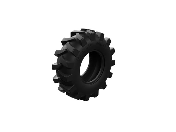 Tractor tyre, black, 50/ 60/ 80
