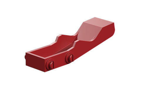 Gripper part, red