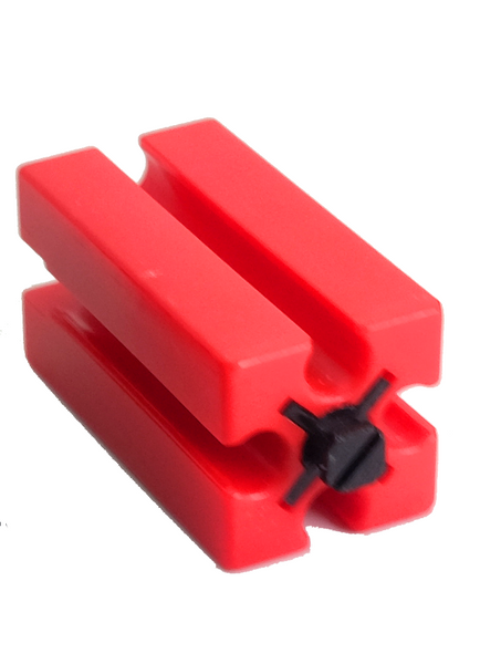 Building Block 30, red/ black/ yellow