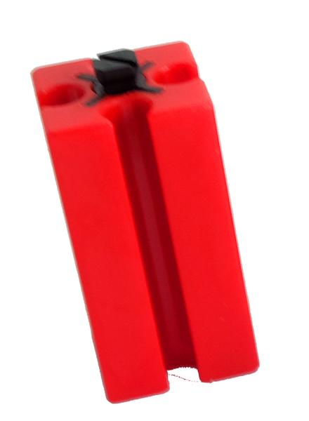 Building Block 30, red/ black/ yellow