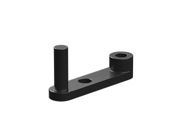 Servo-lever, black