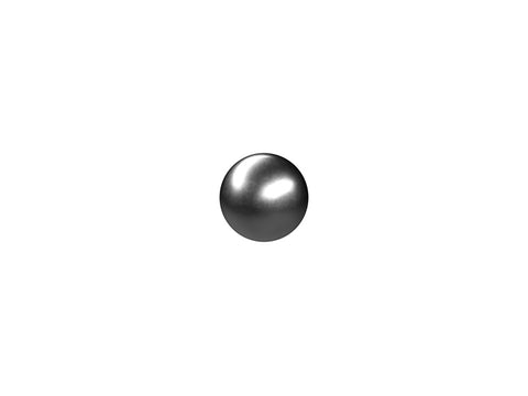 Steel ball, silver D 12.5