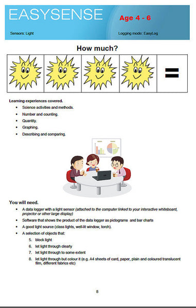 Vu Primary Science datalogging eBook (Free!)