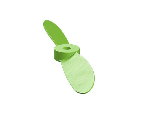 Propeller 100, blue/ green