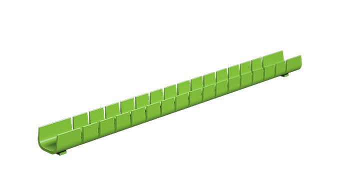 Flexible rail profile 180 High Speed, green