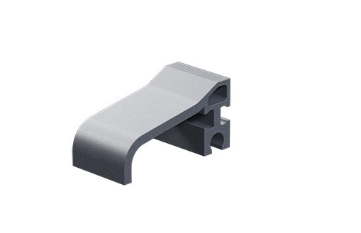 Extension side panel, silver/ green