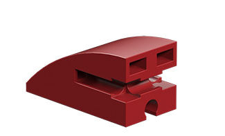 Round building block 15x30, red/ green