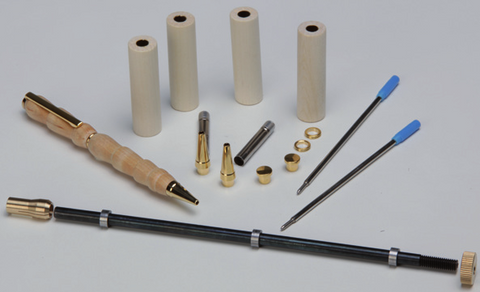 Unimat Penmaker Set for 2 wooden pen including the mandrell