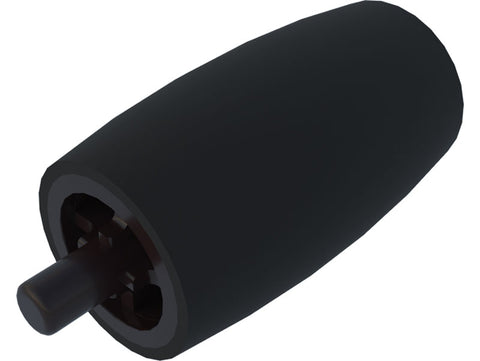 Omniwheel roller, black