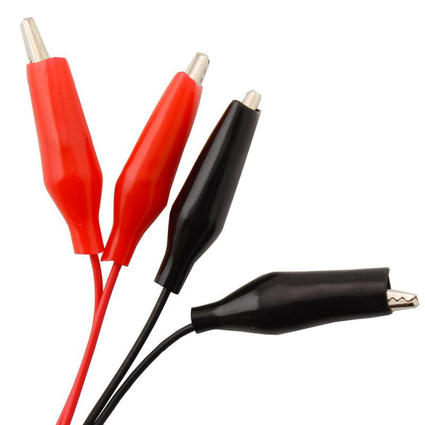 Crocodile Clip with female jumper connector (4 Pack)