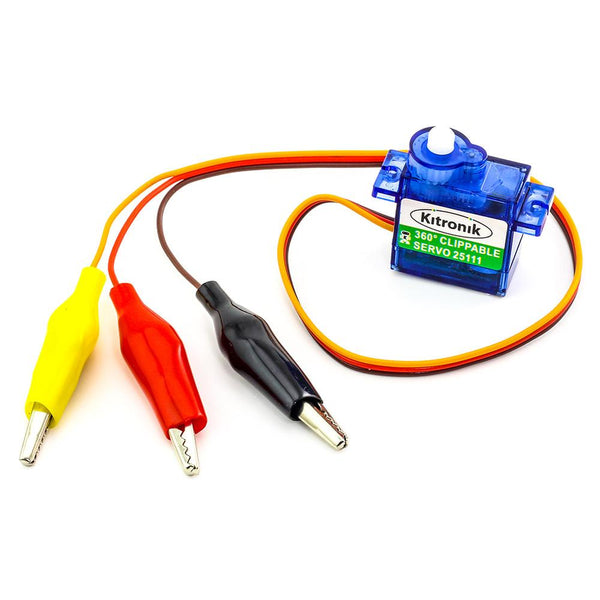 Clippable 360 Degree Servo