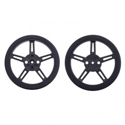 Wheel for FS90R  (360 degree servo motor) 60mm x 8mm