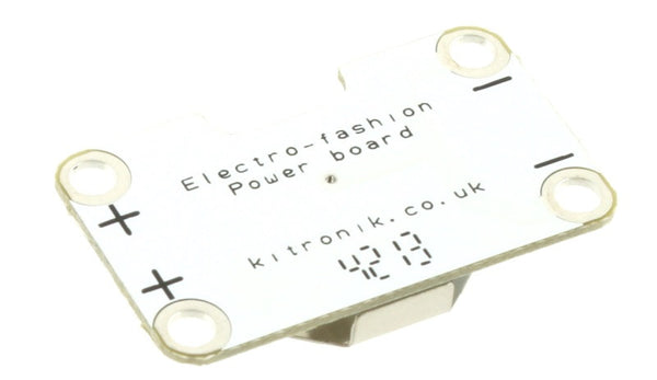 Electro-Fashion, Sewable Coin Cell Holder