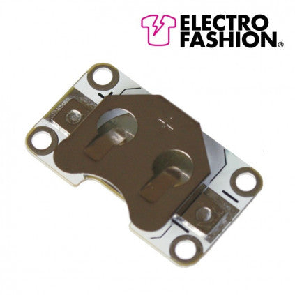 Electro-Fashion, Sewable Coin Cell Holder