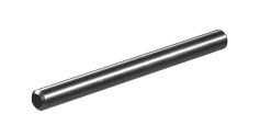 Metal axle, silver, 50/ 60/ 80/ 90/ 110/ 125/ 150/ 170/ 200/ 235/ 260