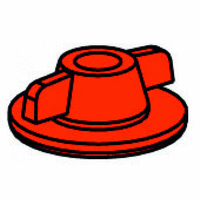 Hub nut, red 輪轂螺母