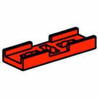 Connecting strip 15, red