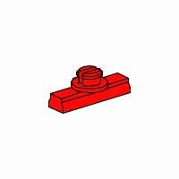 Strut adapter, red