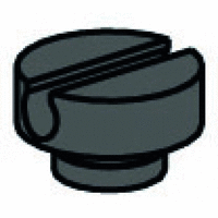 Spring base plate, black