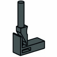 Cable winch brake, black