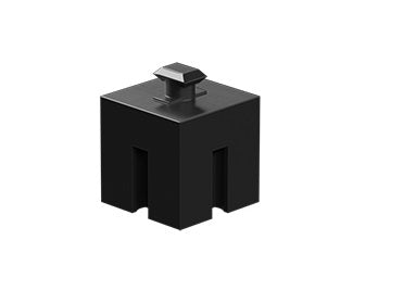 Building block 15x15, black