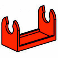 Cable winch frame 30, red