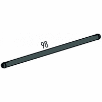 V-axle 4, black/ red, 28/ 51/ 80/ 98