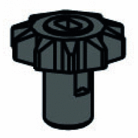 Cog wheel T10 m=1.5, black