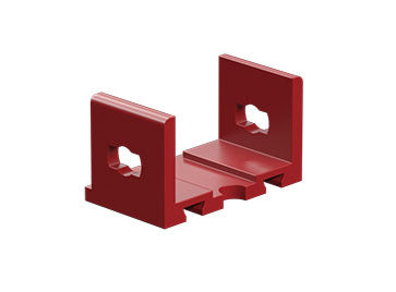 U-girder adaptor, red