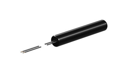 Reed contact, black (magnetically operated switch)