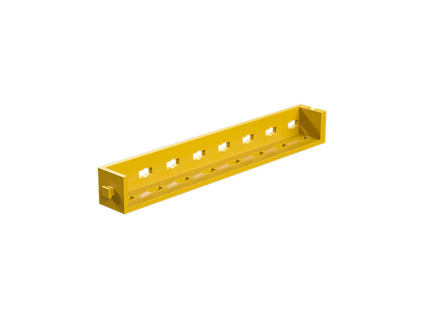 Angle girder 120, yellow/ black/ red