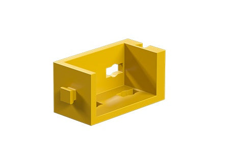 Angle girder 30, yellow/ black/ red