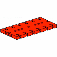 Base plate 45 x 90, red