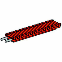 Rack m=0.5, red, 30 /60
