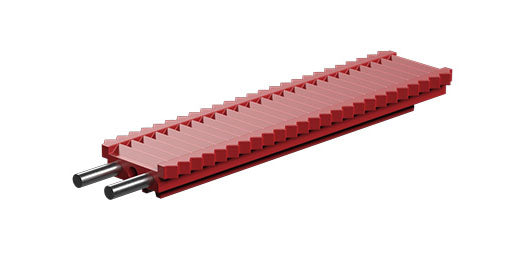 Rack m=0.5, red, 30 /60