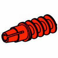Locking worm m=1.5, red
